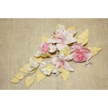 Цветы из мастики "Букет свадебный"